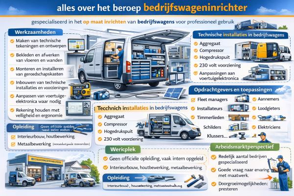 Informatie beroep bedrijfswageninrichter